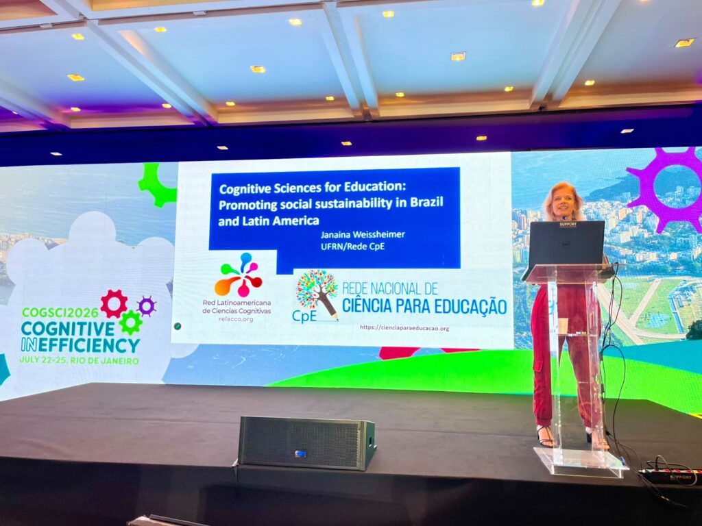 Rede CpE participa de congresso internacional de Ciência Cognitiva no Rio de Janeiro