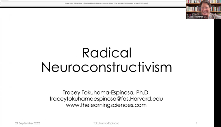Tracey Tokuhama-Espinosa discute aprendizagem e desafios da inteligência artificial